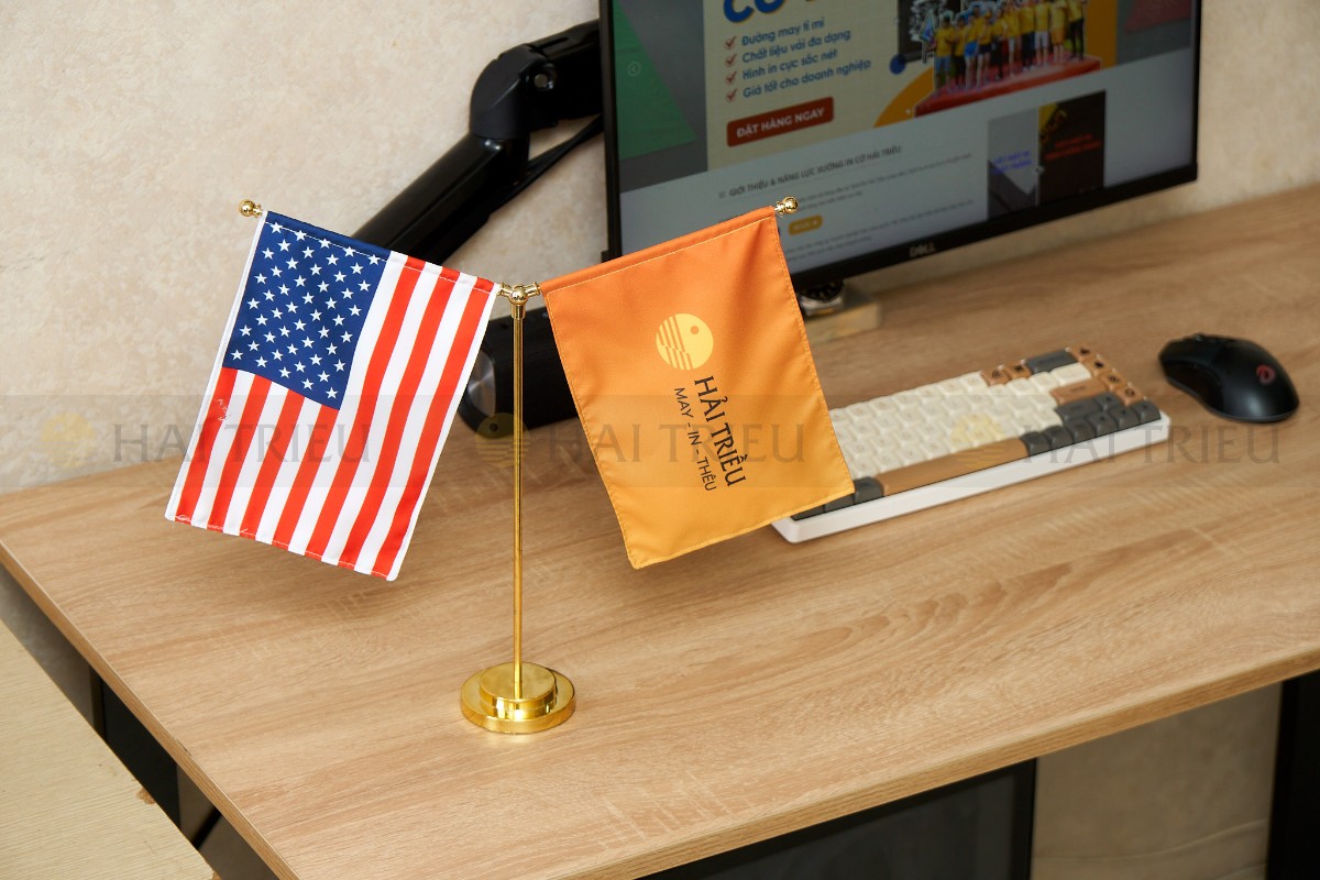 custom flag printing services in hcmc